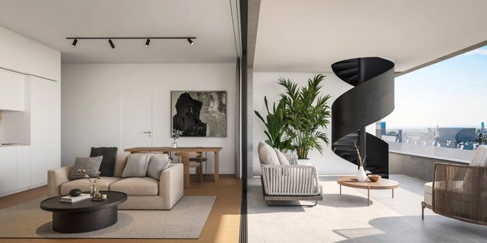 Image No.6-Penthouse de 2 chambres à vendre à Agios Athanasios