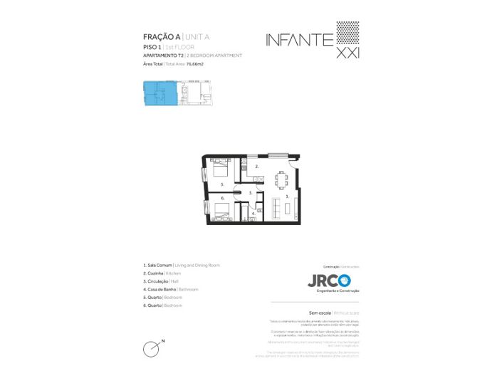 Image No.20-2 Bed Apartment for sale