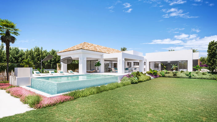 Image No.1-Villa de 4 chambres à vendre à Estepona