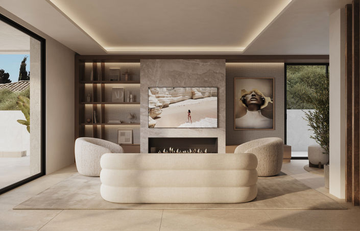 Image No.3-Villa de 5 chambres à vendre à Marbella