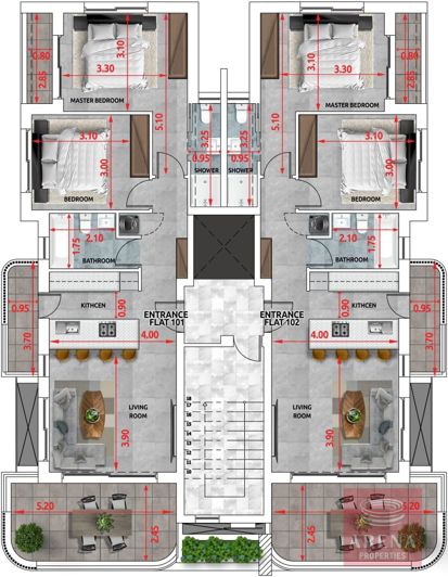 Image No.21-Appartement de 2 chambres à vendre à Larnaca