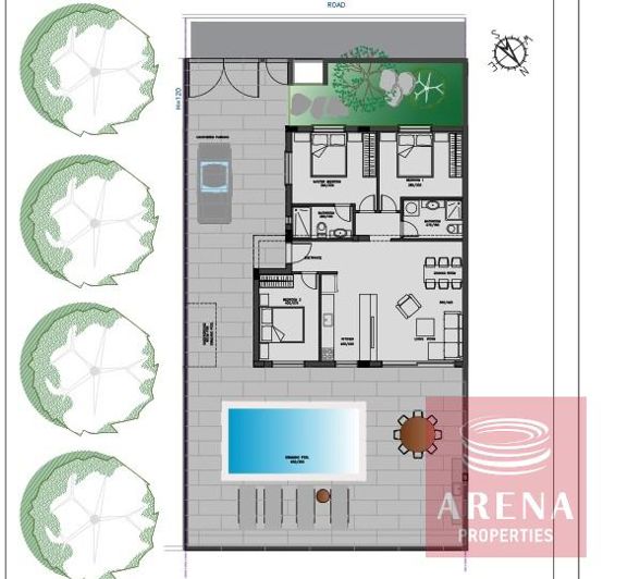 Image No.20-Bungalow de 3 chambres à vendre à Larnaca