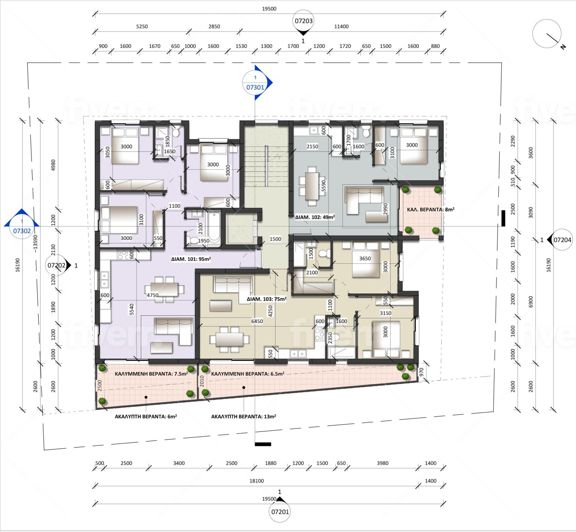 Image No.2-3 Bed Apartment for sale