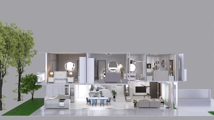 Image No.2-Villa de 3 chambres à vendre à Larnaca