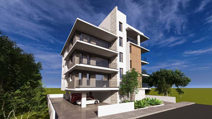 Image No.2-Appartement de 2 chambres à vendre à Larnaca