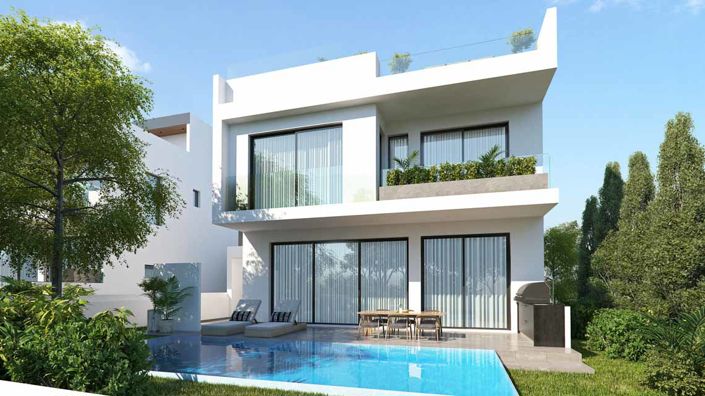 Image No.1-Villa de 3 chambres à vendre à Larnaca