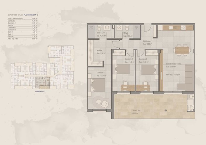 Image No.11-3 Bed Apartment for sale