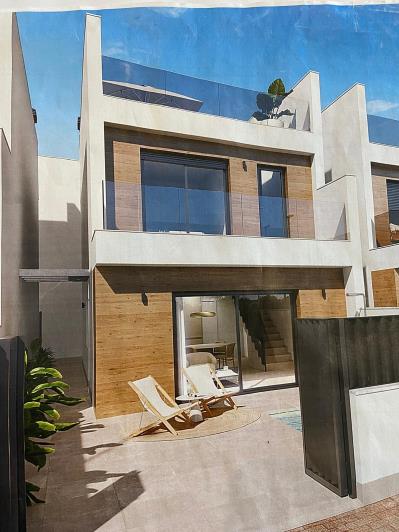 Image No.1-Villa de 3 chambres à vendre à San Pedro del Pinatar