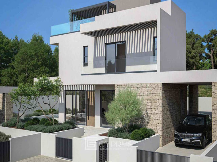 Image No.3-Villa de 4 chambres à vendre à Chlorakas