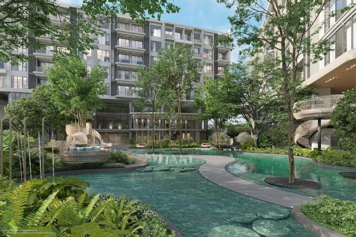 Image No.5-Appartement de 2 chambres à vendre à Thaïlande