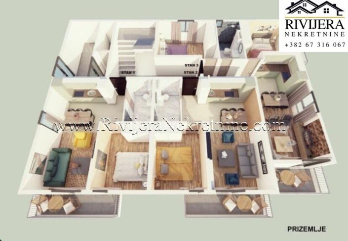 Image No.3-Appartement de 1 chambre à vendre à Kotor