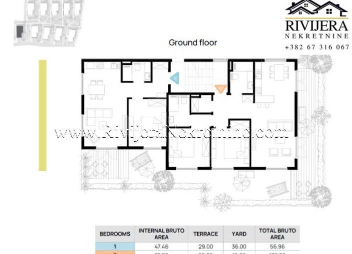 Image No.6-Appartement de 1 chambre à vendre à Tivat