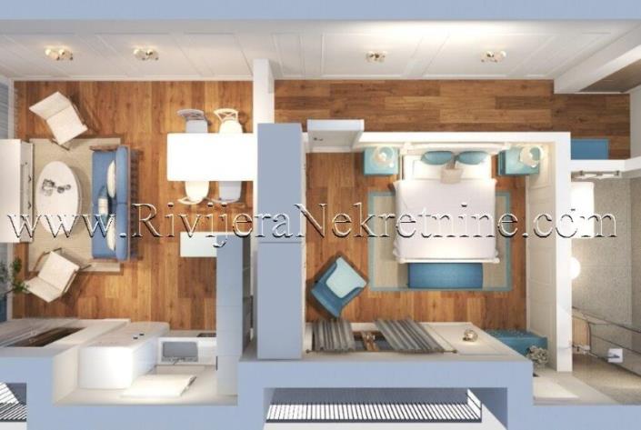 Image No.8-Appartement de 1 chambre à vendre à Risan