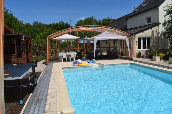 Image No.3-Maison de campagne de 6 chambres à vendre à Langonnet