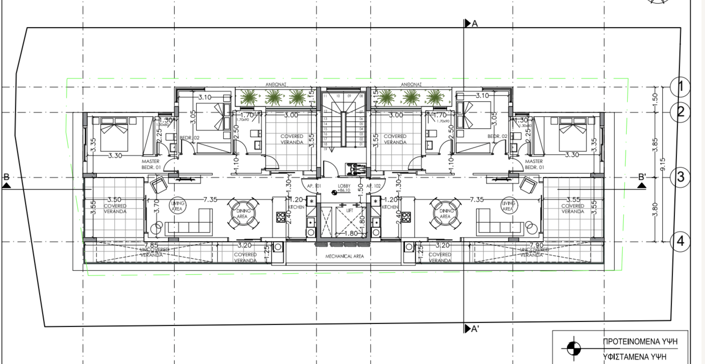 Image No.2-Appartement de 3 chambres à vendre à Agios Athanasios