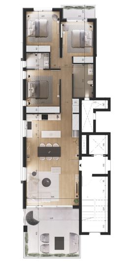 Image No.5-Penthouse de 3 chambres à vendre à Agios Athanasios