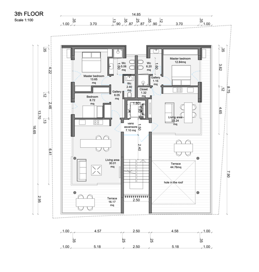 Image No.12-Appartement de 1 chambre à vendre à Kato Paphos