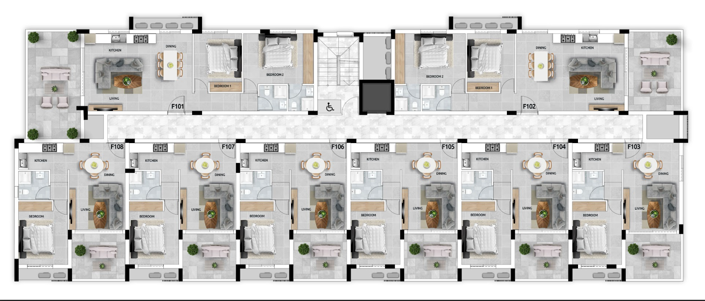 Image No.11-3 Bed Apartment for sale