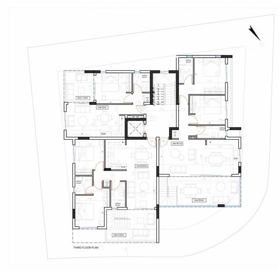 Image No.2-Penthouse de 2 chambres à vendre à Aradippou