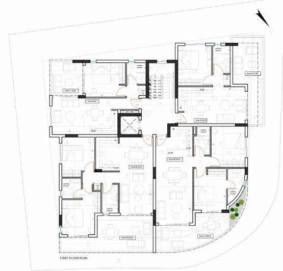 Image No.8-Penthouse de 2 chambres à vendre à Aradippou