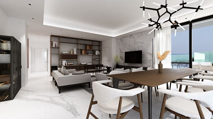 Image No.2-Appartement de 2 chambres à vendre à Leivadia