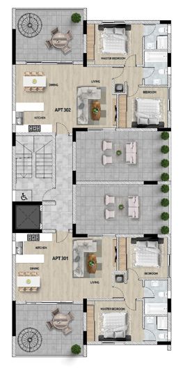 Image No.12-Appartement de 2 chambres à vendre à Aradippou