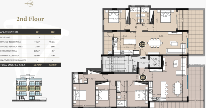 Image No.6-Appartement de 2 chambres à vendre à Germasogeia