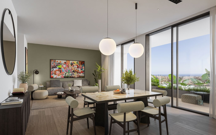 Image No.2-Appartement de 2 chambres à vendre à Agios Athanasios