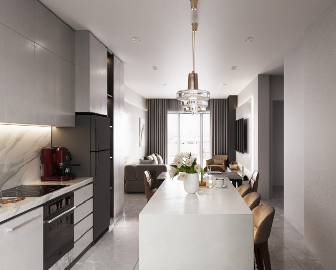 Image No.2-Appartement de 2 chambres à vendre à Ypsonas