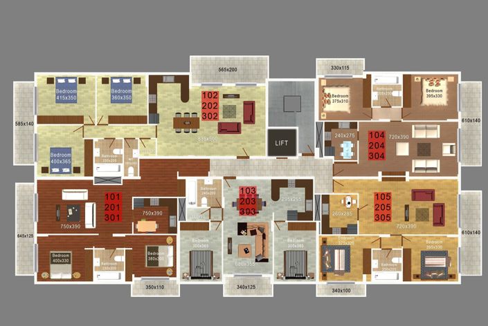 Image No.26-2 Bed Penthouse for sale