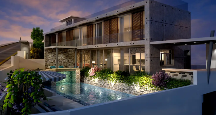 Image No.2-Villa de 4 chambres à vendre à Foinikaria