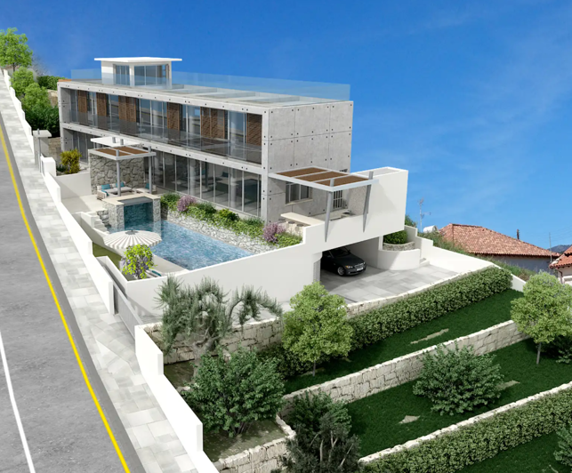 Image No.3-Villa de 4 chambres à vendre à Foinikaria