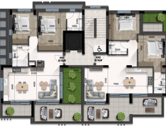 Image No.4-3 Bed Apartment for sale