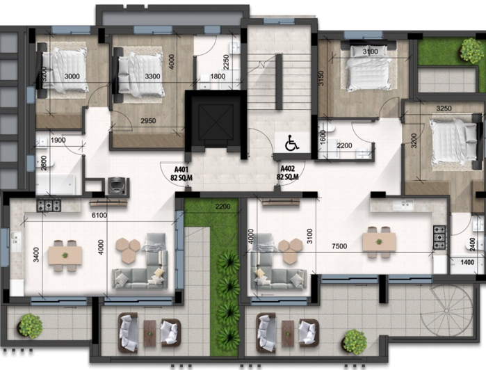 Image No.5-3 Bed Apartment for sale