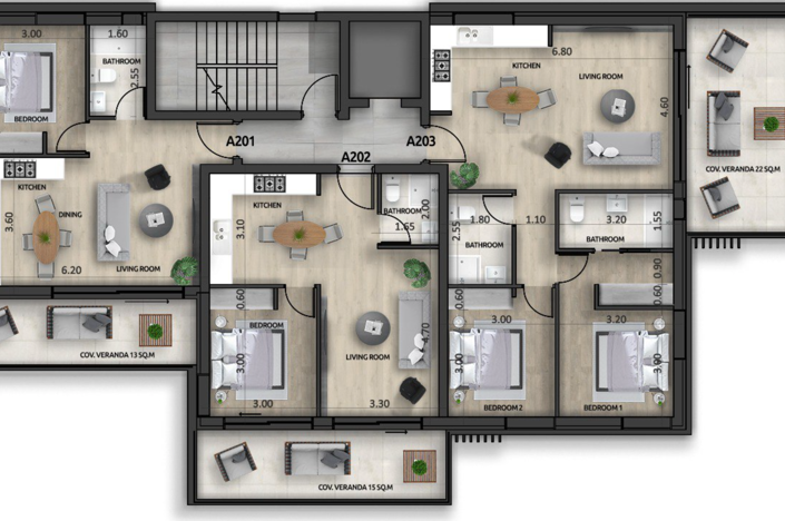 Image No.4-2 Bed Apartment for sale