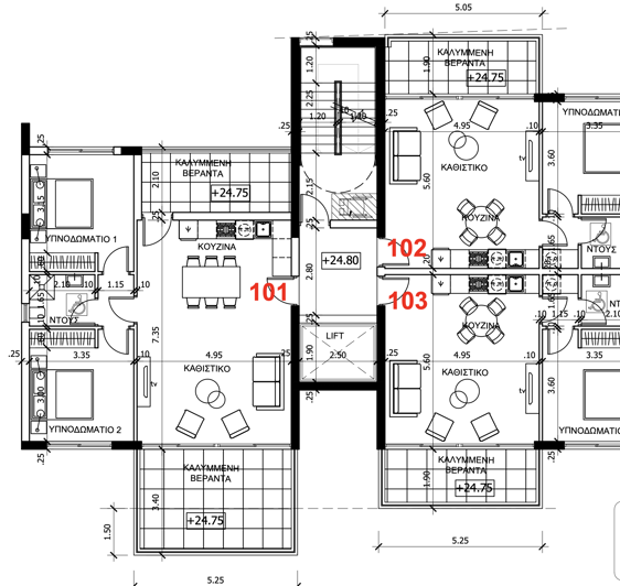 Image No.1-Appartement de 1 chambre à vendre à Zakaki