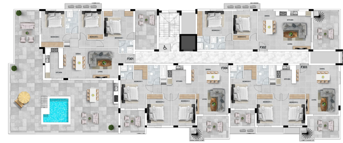 Image No.12-2 Bed Apartment for sale