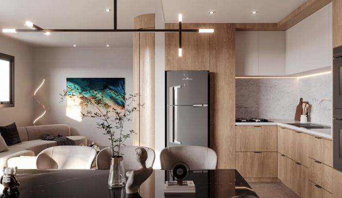 Image No.4-Appartement de 2 chambres à vendre à Leivadia