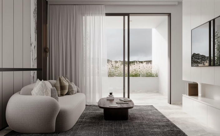 Image No.2-Appartement de 2 chambres à vendre à Aradippou