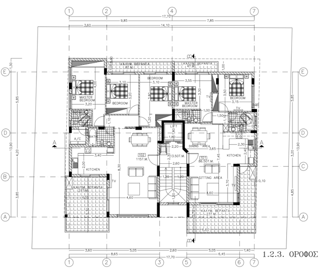 Image No.3-Appartement de 3 chambres à vendre à Kapsalos