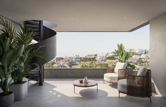 Image No.10-Appartement de 2 chambres à vendre à Agios Athanasios