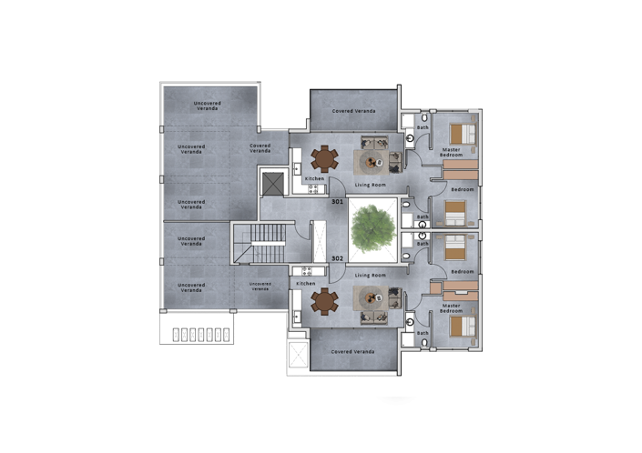 Image No.8-Appartement de 2 chambres à vendre à Universal