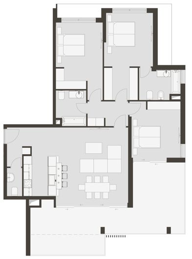 Image No.30-3 Bed Apartment for sale