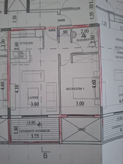 Image No.6-Appartement de 1 chambre à vendre à Kissonerga