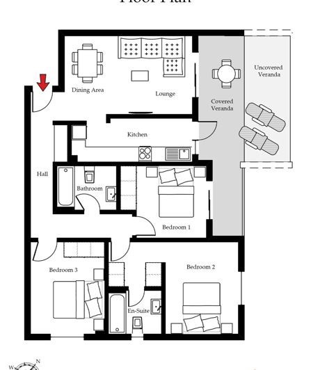 Image No.3-3 Bed Apartment for sale