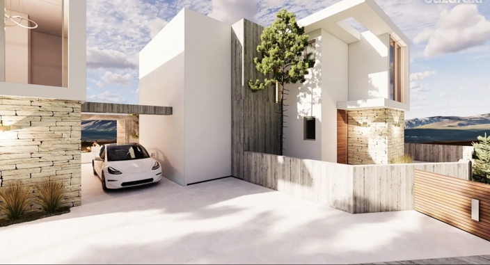 Image No.3-Villa de 3 chambres à vendre à Tsada