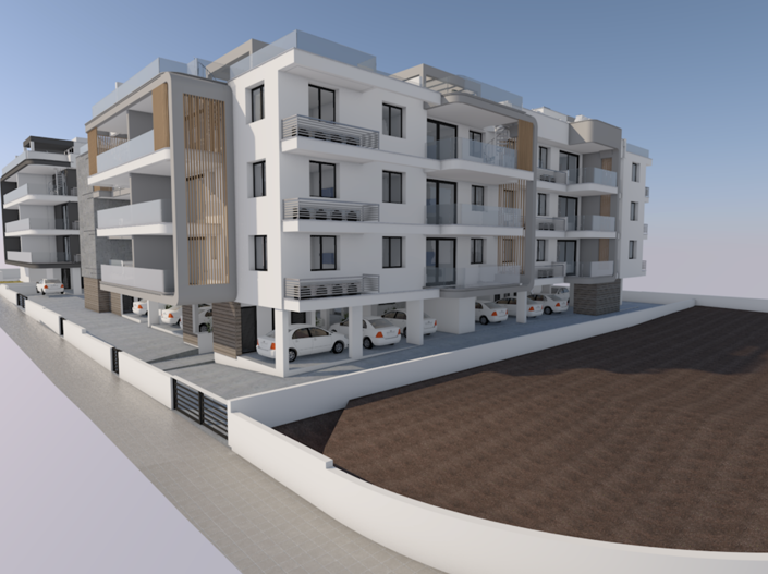 Image No.2-Appartement de 2 chambres à vendre à Aradippou