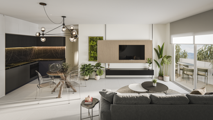 Image No.3-Appartement de 2 chambres à vendre