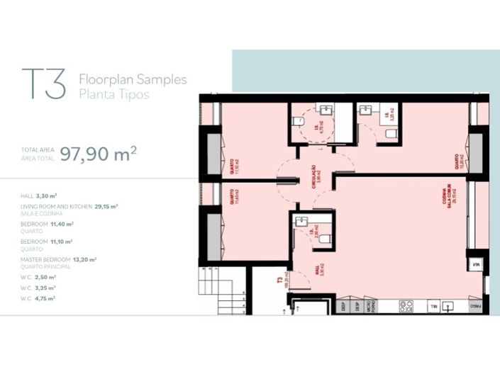 Image No.22-3 Bed Apartment for sale