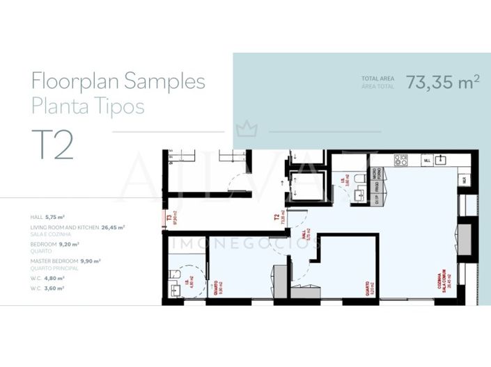 Image No.21-2 Bed Apartment for sale